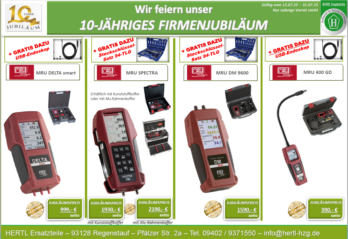 Messgeräte MRU Hertl
